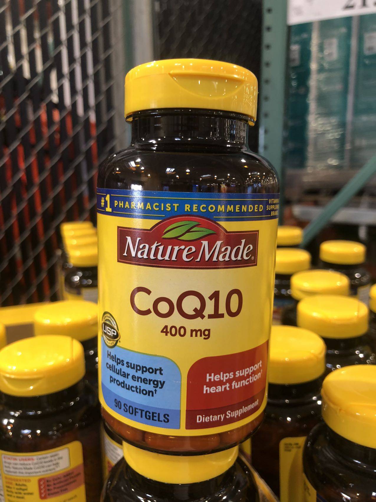 【美国直邮】Nature Made辅酶Q10 400mg 90粒